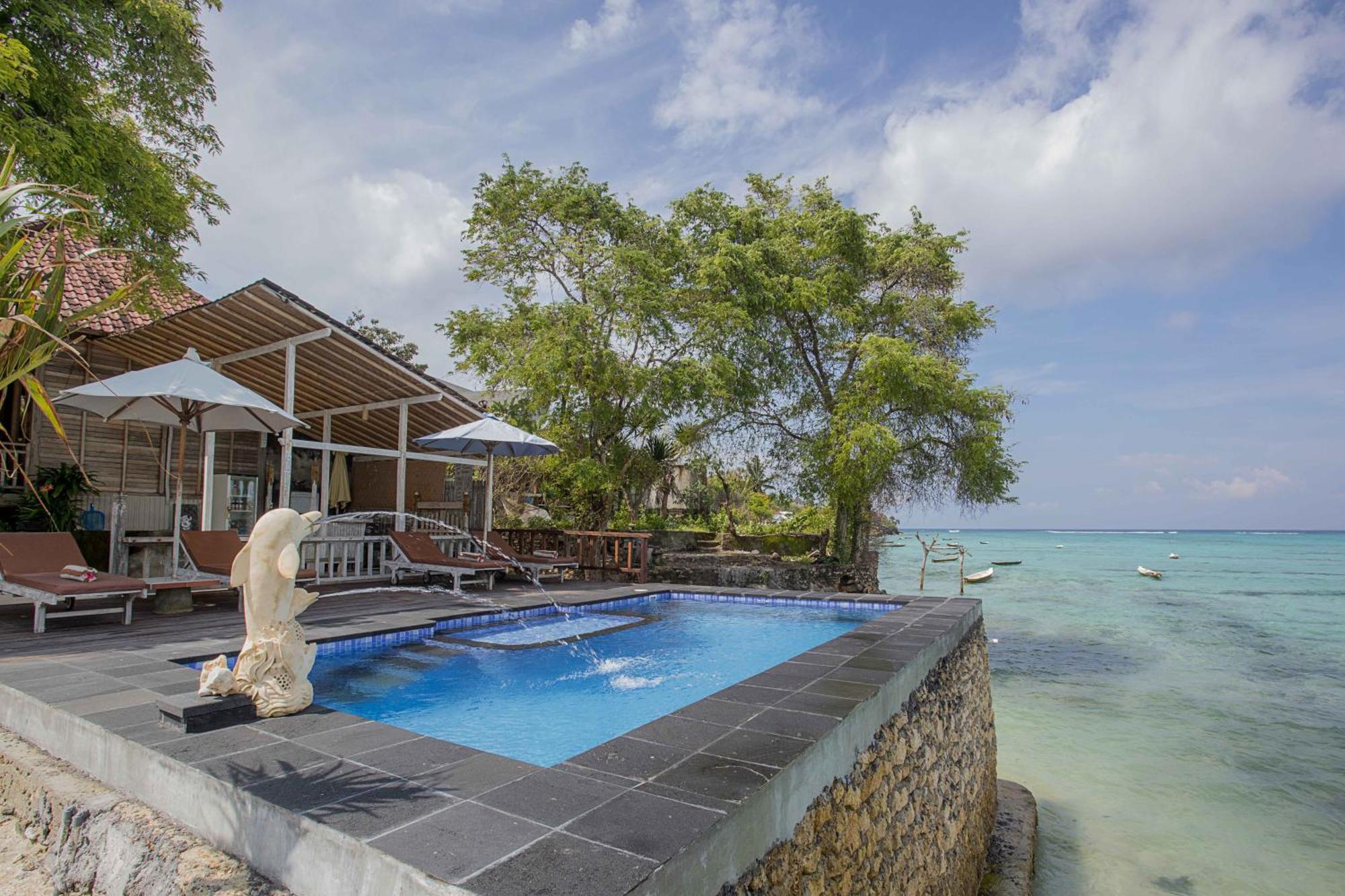 Wooden Beach Sunset Cottages Lembongan Exterior foto