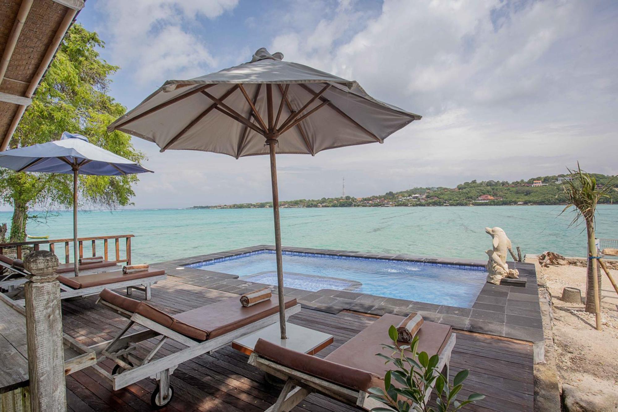 Wooden Beach Sunset Cottages Lembongan Exterior foto